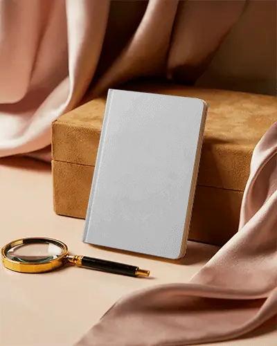 premium-notebook-mockup-on-soft-fabric-backdrop-for-creativity-showcase