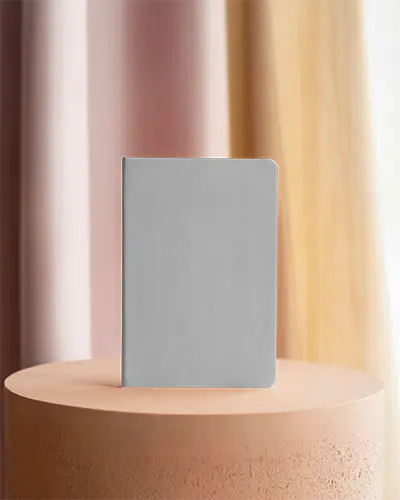 Minimalist Notebook Mockup For Stationery Presentation Or Branding Design Showcase