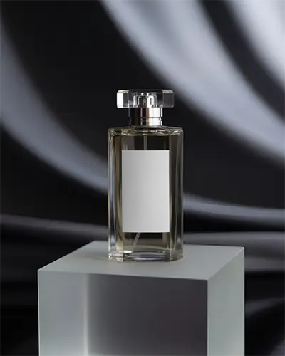 elegant-luxury-perfume-bottle-mockup-on-minimalist-pedestal-with-dark-flowing-background