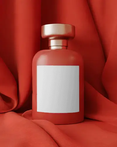 Stylish Aromatic Scent Bottle Mockup Ideal For Personalized Perfume Brand Presentation