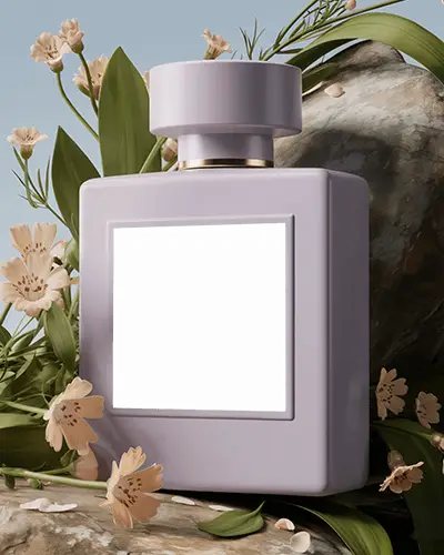 Minimalist Elegant Cosmetic Bottle Mockup For Beauty Brand Promotion