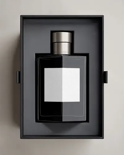 sleek-glass-perfume-bottle-with-metallic-cap-in-a-stylish-black-presentation-box