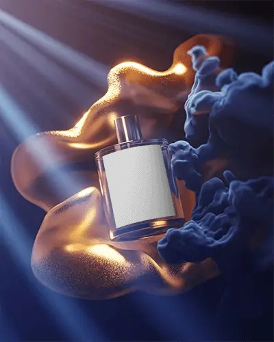 luxury-perfume-mockup-glass-bottle-floating-in-dramatic-light-with-golden-shimmering-background