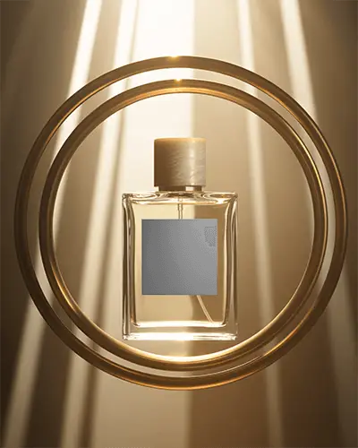 luxury-perfume-bottle-mockup-floating-in-golden-rings-with-radiant-light-beams-premium-display