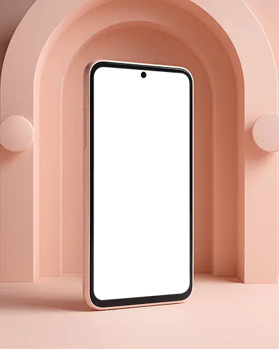 Minimalistic Smartphone Mockup For App Presentation And Digital Marketing Visual Project Showcase