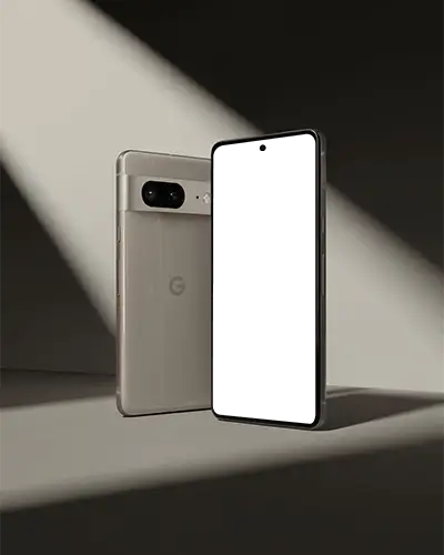 Googlepixel Latest Smartphone Mockup With Dual Camera Setup And Edge To Edge For Modern Use