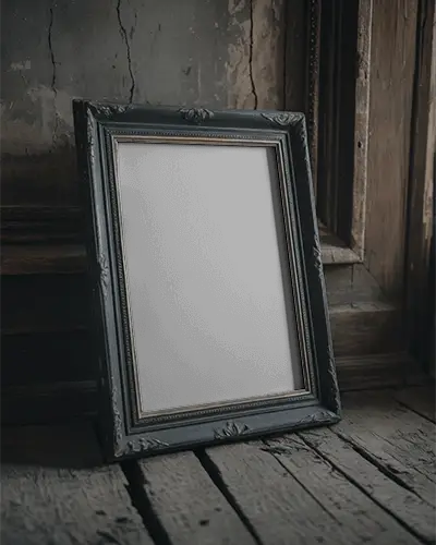 elegant-vintage-photo-frame-mockup-on-rustic-wooden-surface-for-art