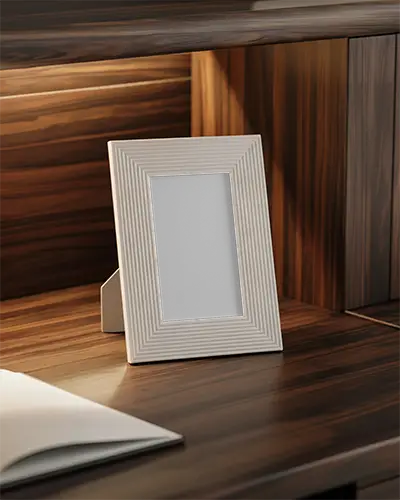 Elegant Textured Frame Mockup For Stylish Home Office Or Living Room Decor Display Purposes