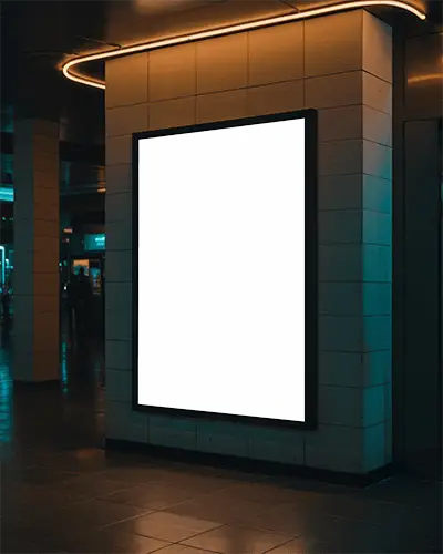 blank-vertical-poster-mockup-placed-on-wall-in-commercial-public-space