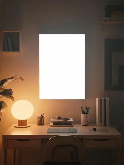 minimalistic-home-office-poster-mockup-with-desk-lamp-plant-and-stationery