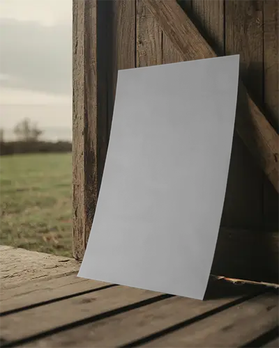 minimalistic-poster-mockup-wooden-texture-background-natural-lighting-outdoor-vibe