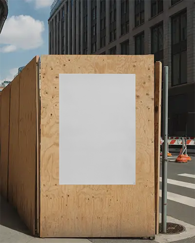 urban-construction-site-poster-mockup-simple-clean-wood-panel-for-advertisement-display