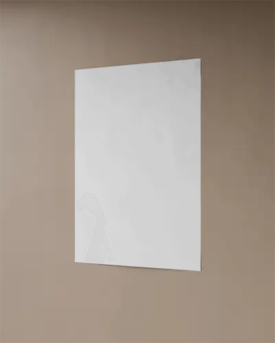 Photo Realistic Poster Mockup With Subtle Shadow For Artwork Preview