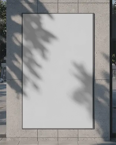 Urban Wall Poster Mockup For Effective Street Advertising And Brand Promotion Design Layout