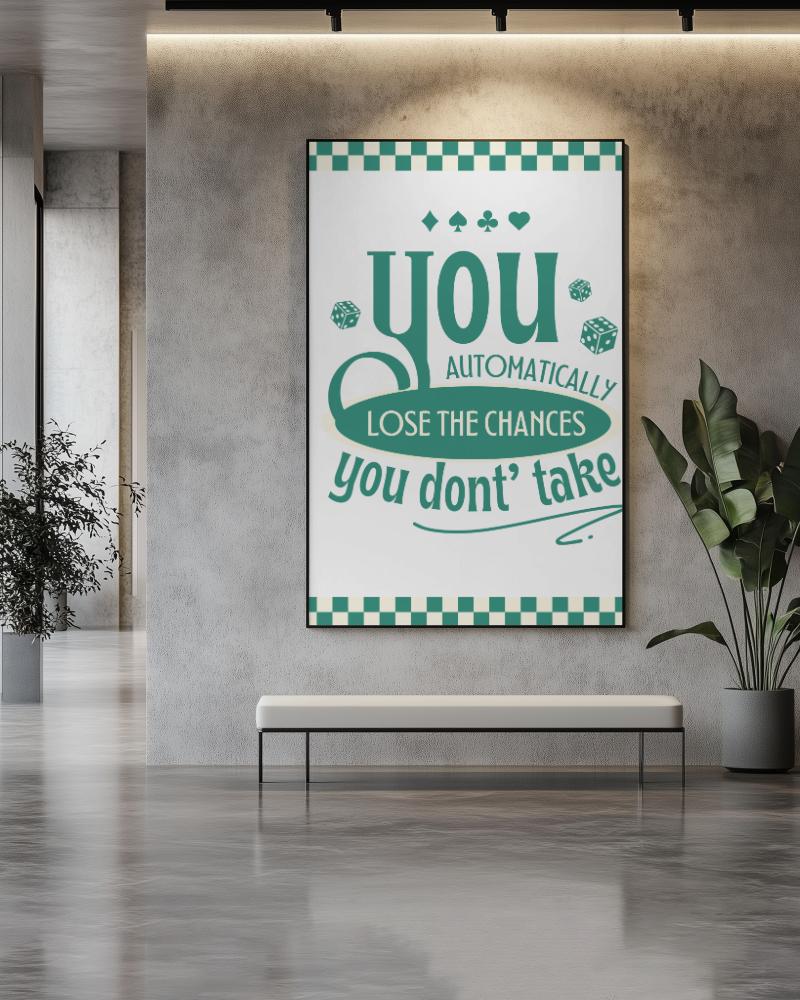 Warm Café Poster Mockup Light Frame Neutral Tones Inviting Setting