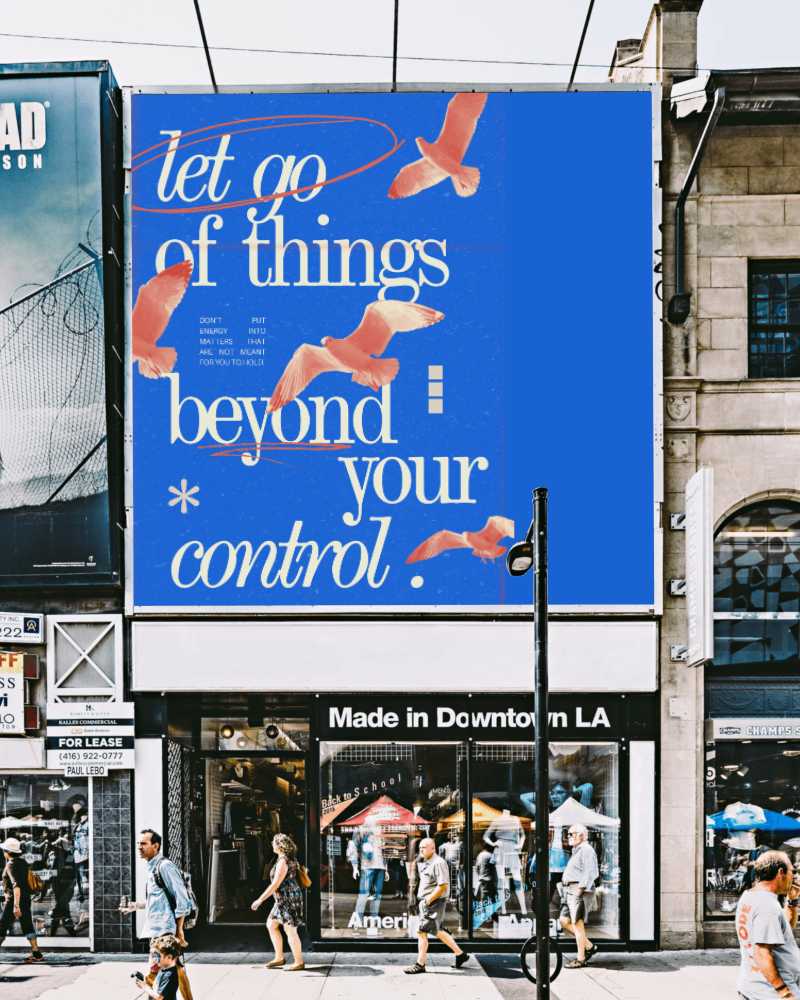 Square Billboard Made In Downtown La