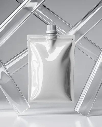 glossy-nozzle-pouch-mockup-clear-crisscross-acrylic-backdrop-modern-industrial-design
