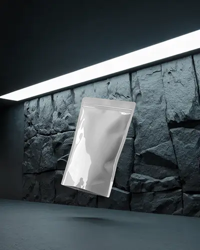 rocky-texture-pouch-mockup-hovering-in-front-of-rough-stone-wall-with-hard-shadow-light