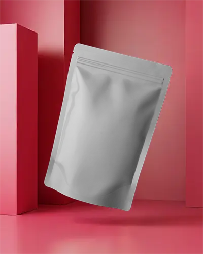 Stand Up Pouch Packaging Mockup For Product Presentation And Branding Design Showcase