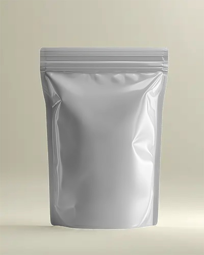 Resealable Stand Up Pouch Mockup For Product Packaging Display Design