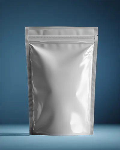 Resealable Stand Up Pouch Mockup For Product Packaging Design Presentations