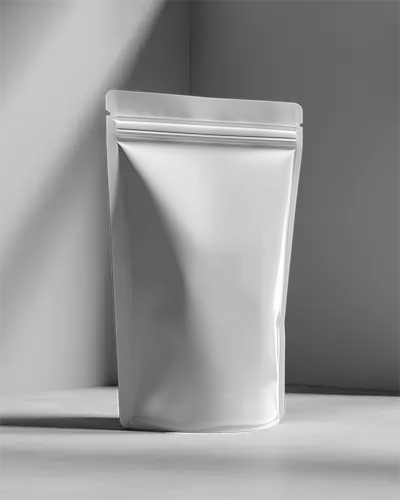 Sealed Zipper Pouch Mockup For Product Packaging Brand Promotion And Marketing