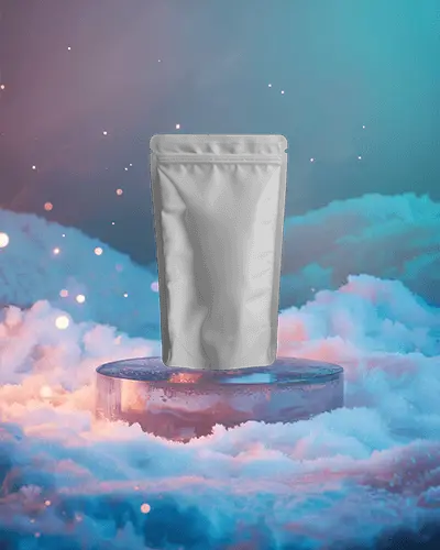 Premium Zipper Seal Pouch Mockup For Product Branding Promotional Display