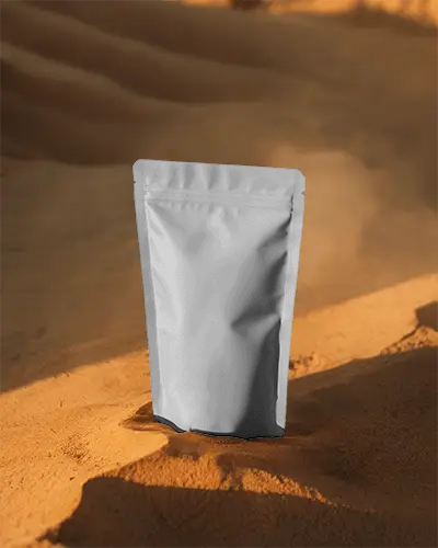 Stand Up Pouch Packaging Mockup For Product Presentation And Branding Purposes