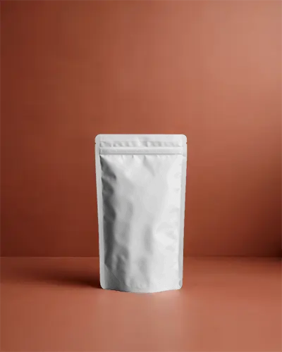 Resealable Stand Up Pouch Packaging Mockup Ideal For Food Snacks Gifts Or Cosmetic Products