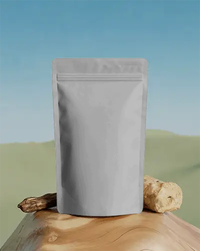 High Quality Resalable Pouch Mockup For Powder Spices Storage And Retail Packaging