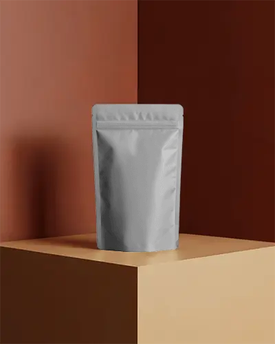 Resealable Pouch Mockup With Flat Bottom Advanced Packaging Solution For Retail And Wholesale