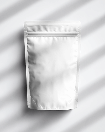 Flat Lay Pouch Mockup On Textured Surface Minimal And Stylish Product Display