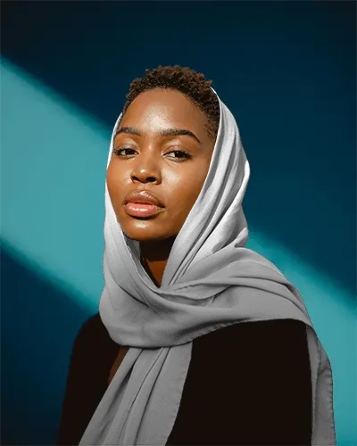 Elegant Soft Fabric Scarf Mockup For Fashion Accessories And Style Showcases