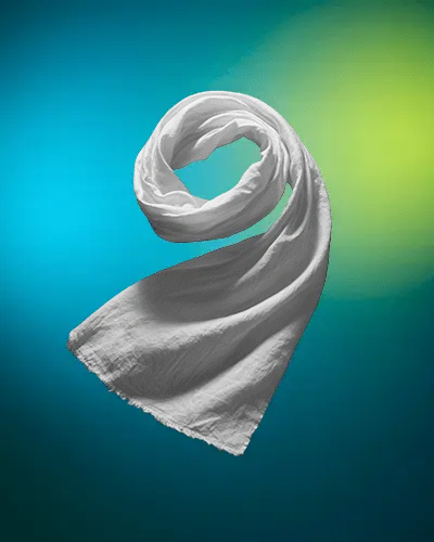 elegant-scarf-mockup-floating-wrapped-shape-against-teal-and-yellow-gradient-background