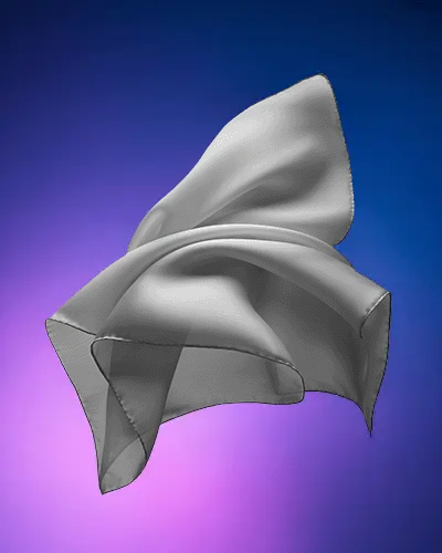 elegant-scarf-mockup-floating-fabric-shape-against-purple-and-blue-gradient-background