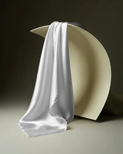 premium-scarf-mockup-soft-fabric-hanging-on-modern-abstract-stand-background