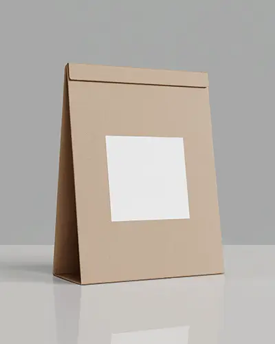 Packaging Label Mockup On A Bag With Design Space For Branding 0142