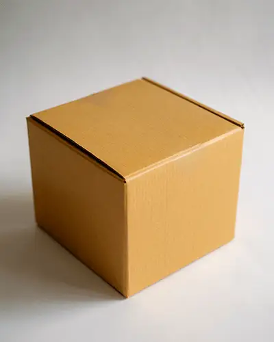 Natural Light Packaging Box Sticker Mockup With Multiple Logo Labels On Clean Background Setup 0285