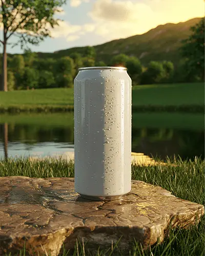 realistic-cold-soda-sticker-mockup-on-natural-stone-outdoor-setting-with-water-drops
