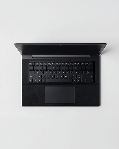 High Quality Laptop Sticker Mockup Matte Black Design With Professional Finish