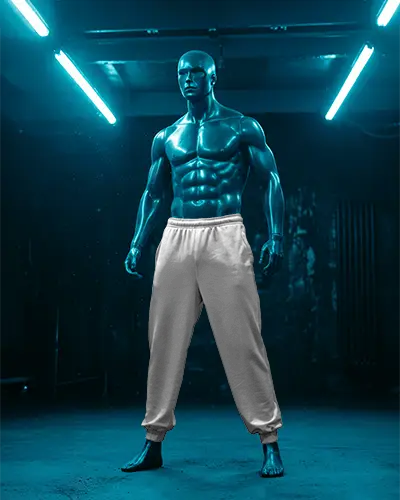 comfortable-modern-athleisure-sweatpants-mockup-elastic-waistband-and-cuffed-ankles-for-men