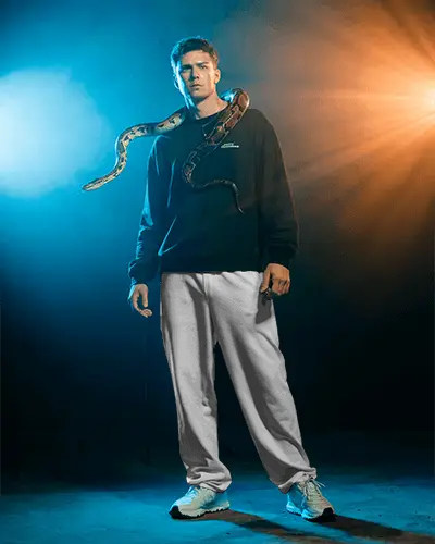 Comfortable Relaxed Fit Sweatpants Mockup Perfect For Casual Wear And Everyday Comfort