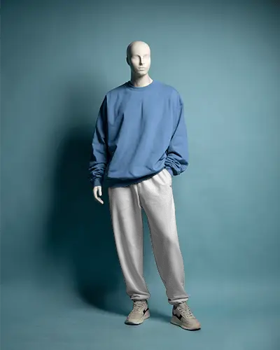 Versatile Stylish Trendy Sweatpants Mockup For Sporty And Loungewear Fashion Designers