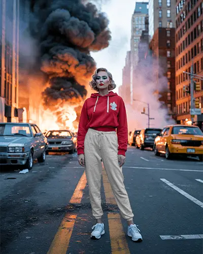 Unisex Sportswear Casual Sweatpants Mockup With Pockets Ideal For Workouts And Leisure