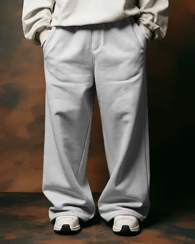 Versatile Loose Fit Sweatpants Mockup For Relaxed Wear And Easy Movement