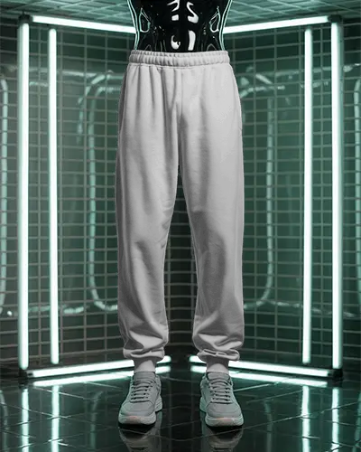 futuristic-sweatpants-mockup-on-mannequin-glowing-neon-studio-lights-modern-streetwear-vibe