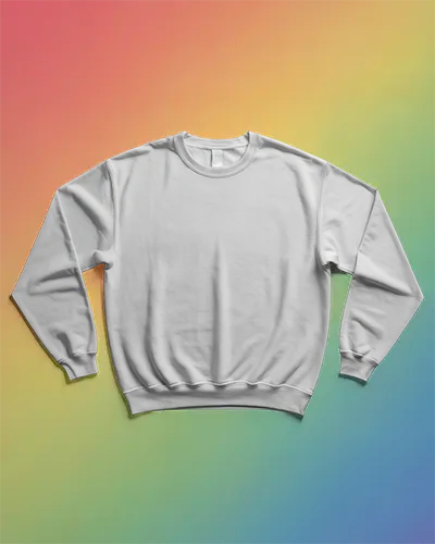 Comfy Plain Crewneck Sweatshirt Mockup For Custom Designs Apparel Showcase