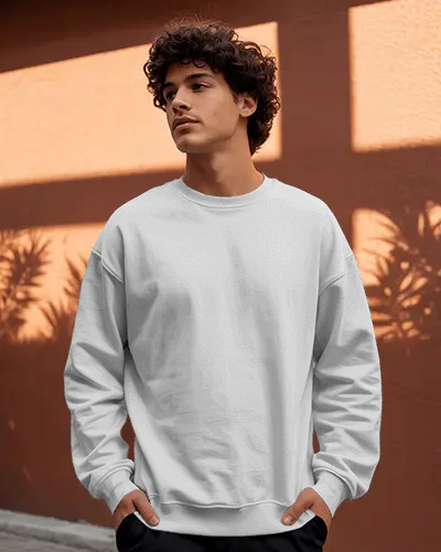 Modern Casual Sweatshirt Mockup Design Perfect For Branding And Promotional Purpose