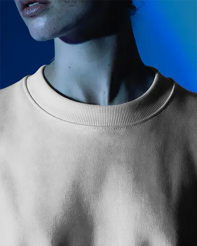 Cozy Soft Fabric Sweatshirt Mockup Ideal For Showcasing Apparel And Fashion Branding Ideas