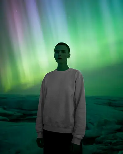 Cozy Casual Sweatshirt Mockup For Winter Collection And Comfy Seasonal Fashion Wear